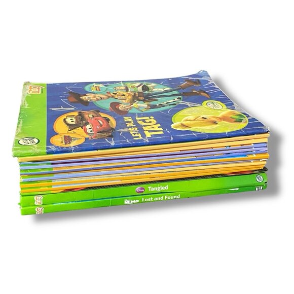 14 Leap Frog Tag Books - Paperbooks & Hardcovers Disney Pixar Learning School - Picture 2 of 5